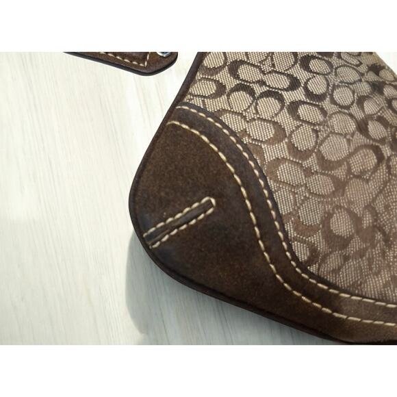 Vintage Coach 1460 Soho Mini Signature Hobo & 6319 Small Wristlet - Picture 12 of 15